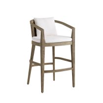 FSS15 Sobek Textured Back Outdoor Bar Stool 