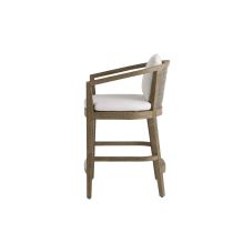 FSS16 Sobek Textured Back Outdoor Counter Stool Angle 2 View