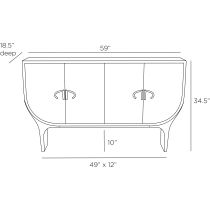 FZS06 Valentina Credenza Product Line Drawing