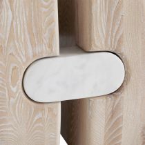 GAFDI02 Melt Large Dining Table Side View