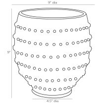 GCAVC01 Spitzy Small Vase Product Line Drawing