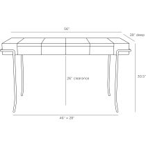 GDFKI01 Mosquito Desk Product Line Drawing