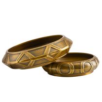 GKAYI02 Millenia Stacked Small Centerpiece, Set of 2 Side View