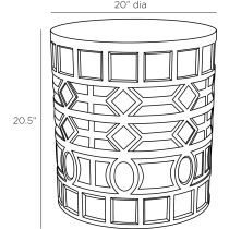 GKFEI01 Millenia End Table Product Line Drawing