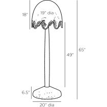 GKPFS01 Mar Floor Lamp Product Line Drawing