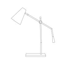 PDC04 Tyson Lamp Product Line Drawing