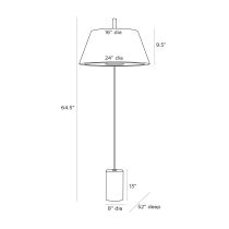 PFC04-SH001 Walding Floor Lamp Product Line Drawing