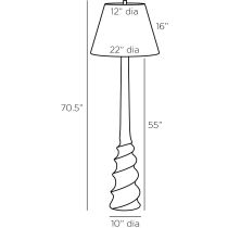 PFC11-SH033 Adriana Floor Lamp Product Line Drawing