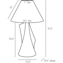 PTC22-SH032 Bruce Lamp Product Line Drawing