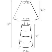 PTC27 Yuri Lamp Product Line Drawing