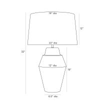 PTE04-SH014 Wanda Lamp Product Line Drawing