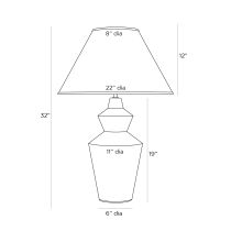 PTS01-671 Wren Lamp Product Line Drawing
