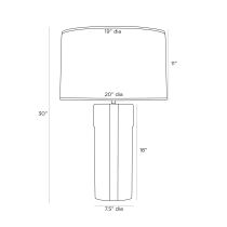 PTS06-165 Wyatt Lamp Product Line Drawing