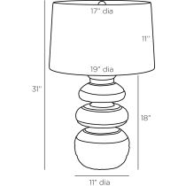 PTS11-SH030 Alanis Lamp Product Line Drawing