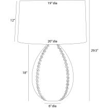 PTS21-SH012 Jaxx Lamp Product Line Drawing