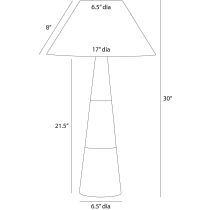 PTC55 Chanell Lamp Product Line Drawing