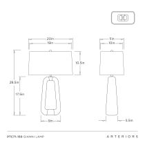 PTC71-150 Gianni Lamp 