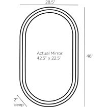 WMI02 Weathers Mirror Product Line Drawing