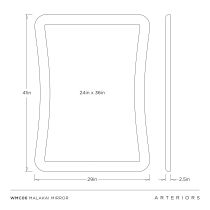 WMC06 Malakai Mirror Product Line Drawing