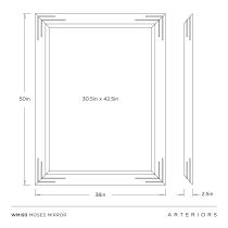 WMI93 Moses Mirror Product Line Drawing