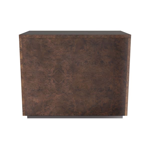 FIS01 Whalen Side Table Tortoise Burl