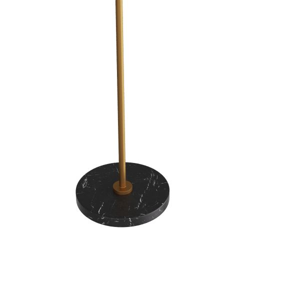 PFC15 - Alaric Floor Lamp - Antique Brass, Steel
