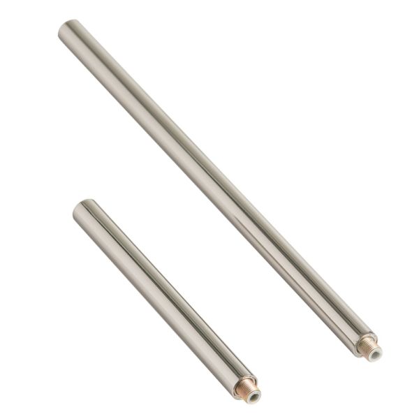 Polished Nickel Ext Pipe (1) 6\" and (1) 12\"