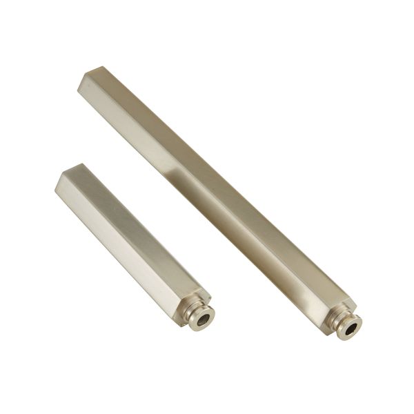 Pale Brass Hex Ext Pipe (1) 6\" and (1) 12\"