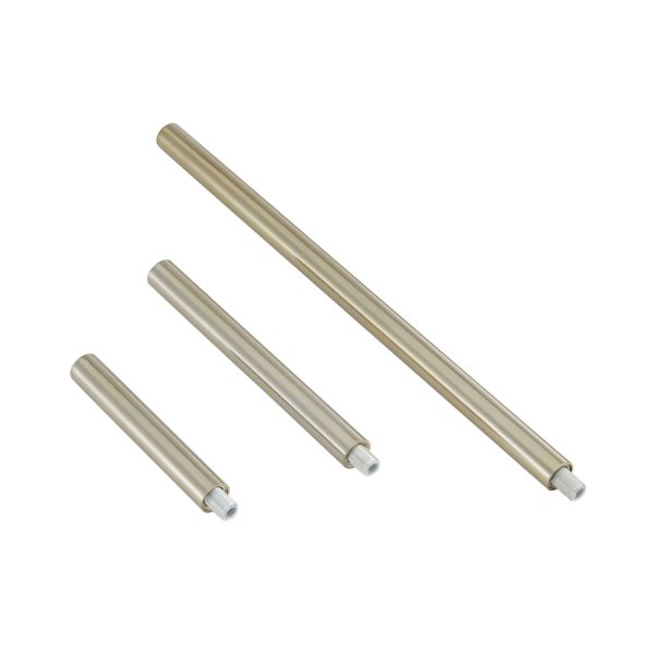 Pale Brass Ext Pipe (1) 4\", (1) 6\" and (1) 12\"