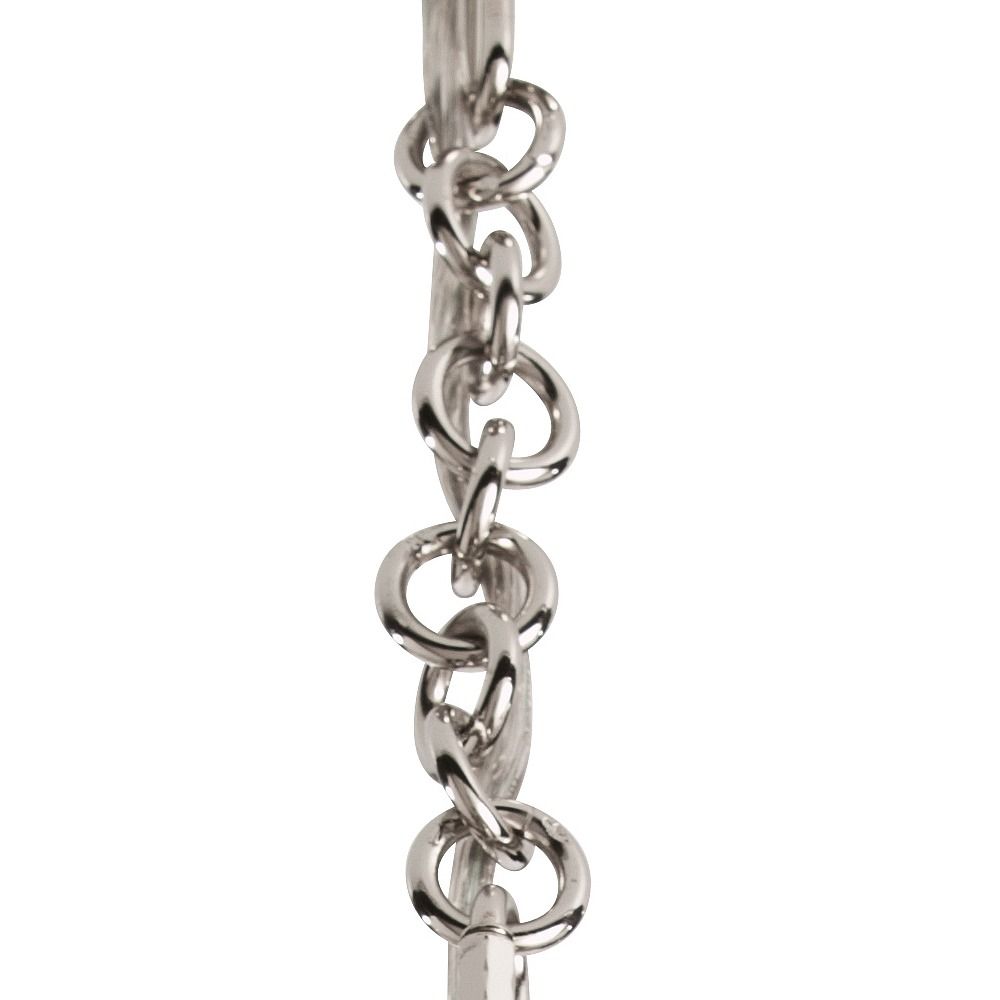 3\' Chain - Polished Nickel