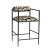 Barbana Counter Stool Ocelot Embroidery