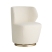 Poppy Chair Cloud Bouclé Champagne Swivel
