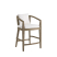 Sobek Textured Back Outdoor Counter Stool