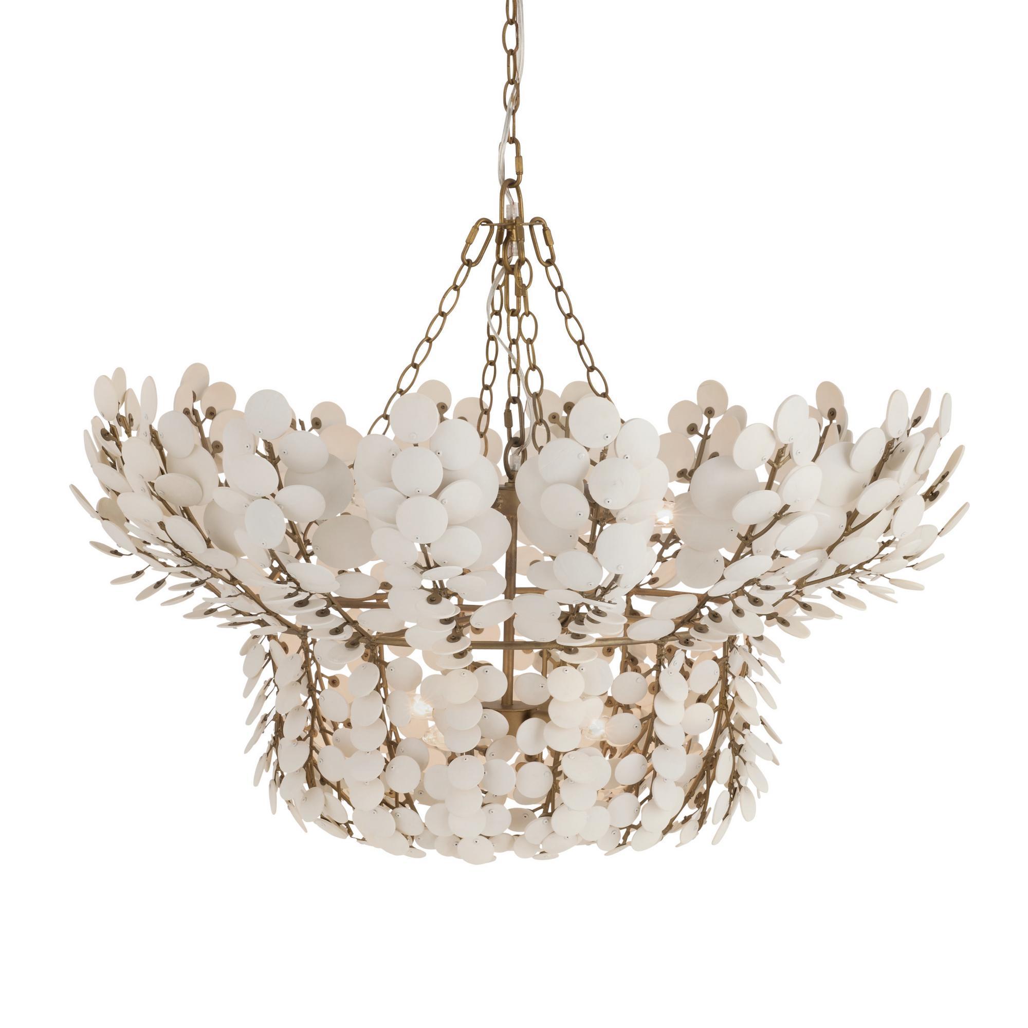 DLS14 - Bilal Chandelier - Ivory, Coconut