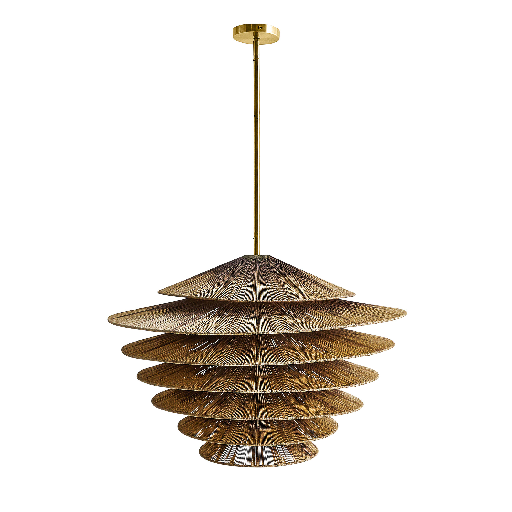 DMS11 - Andria Pendant - Natural, Raffia