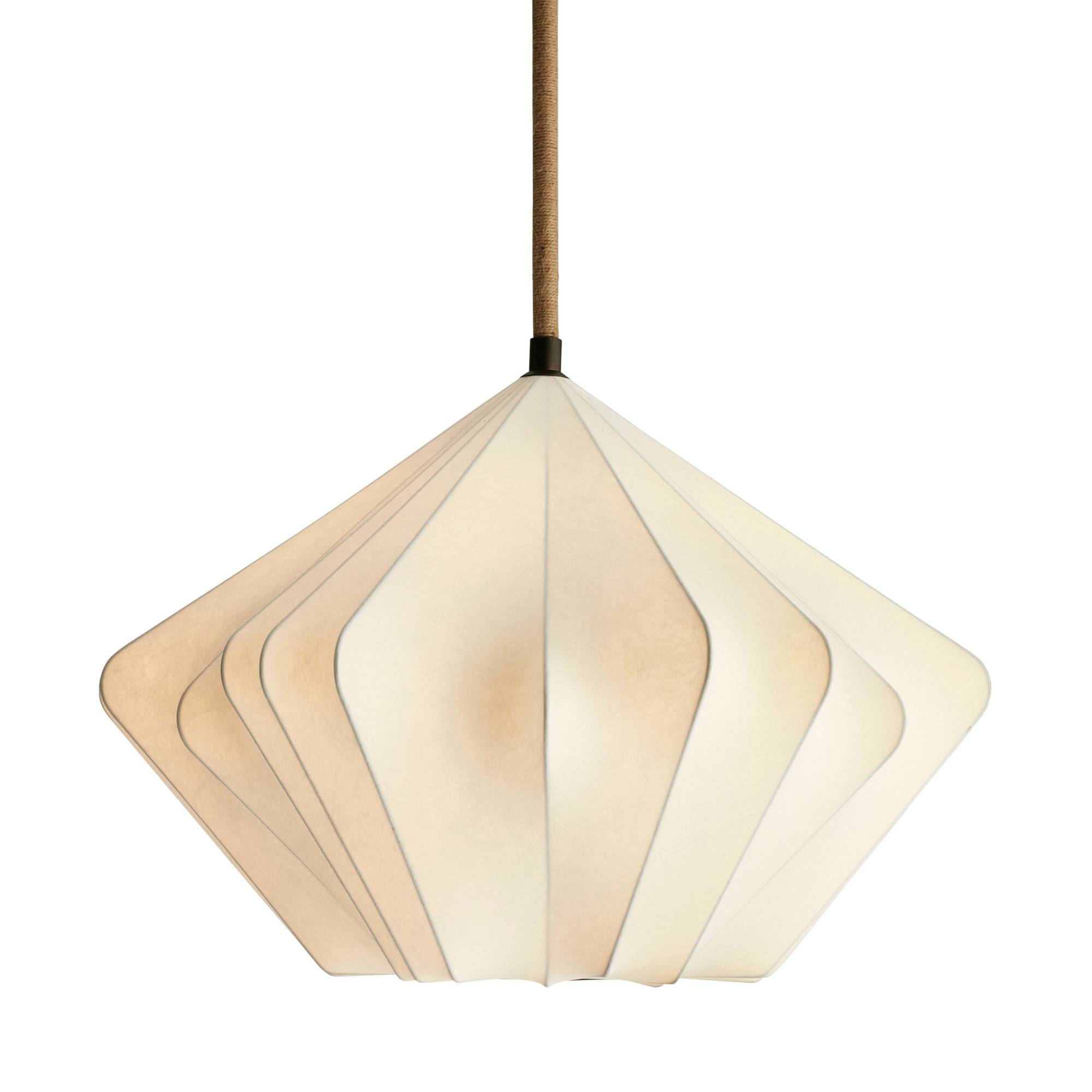 DMC27 - Fazekas Pendant - Ivory, Faux Vellum