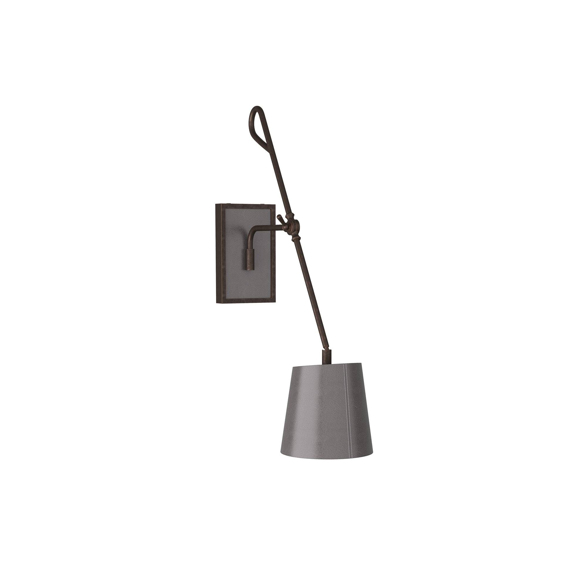 DWC27 - Birdwell Wall Sconce - English Bronze, Steel