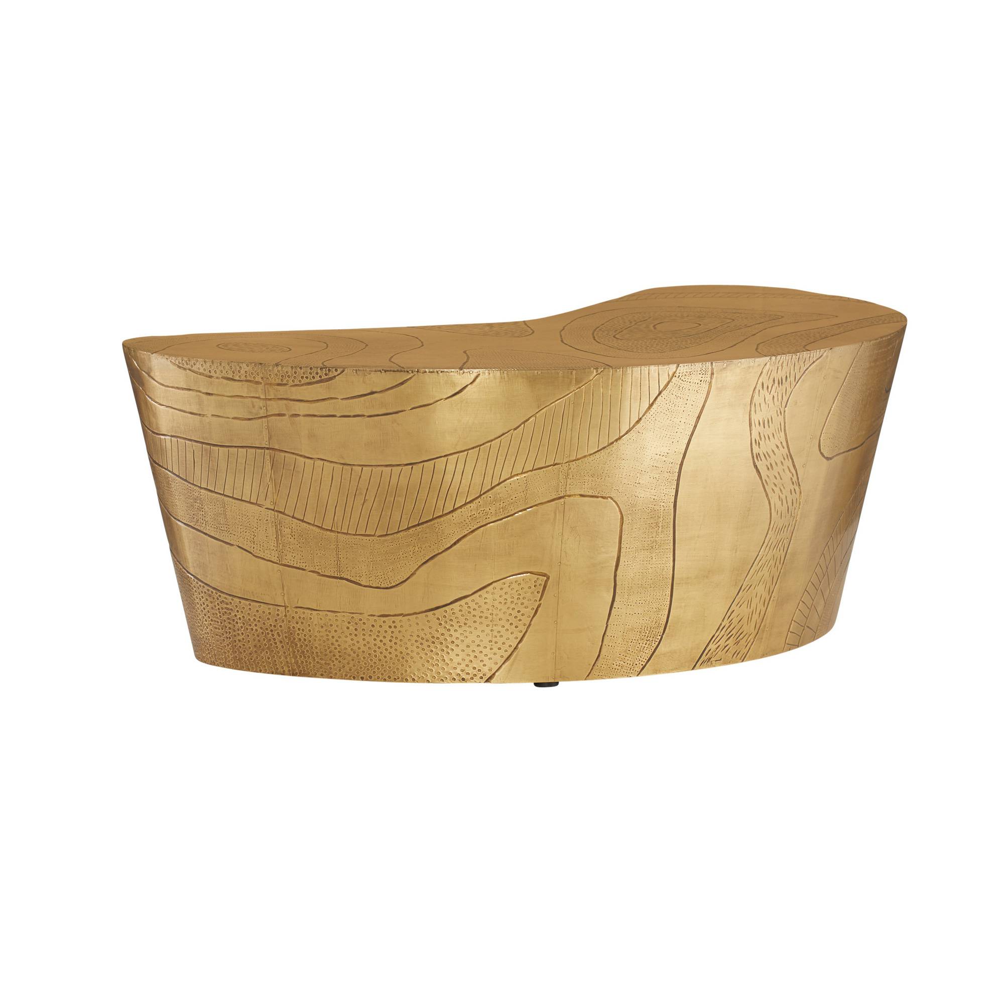 FCI23 - Glasgow Coffee Table - Antique Brass, Brass