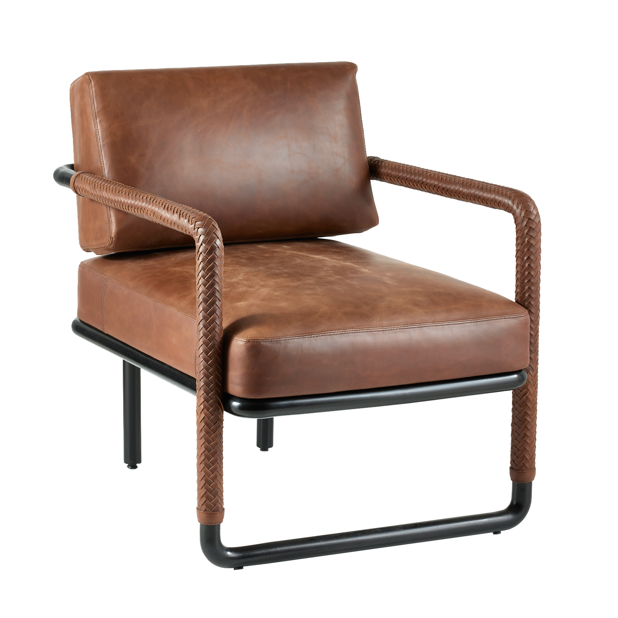 FRI15 - Durham Chair - Cognac, Leather