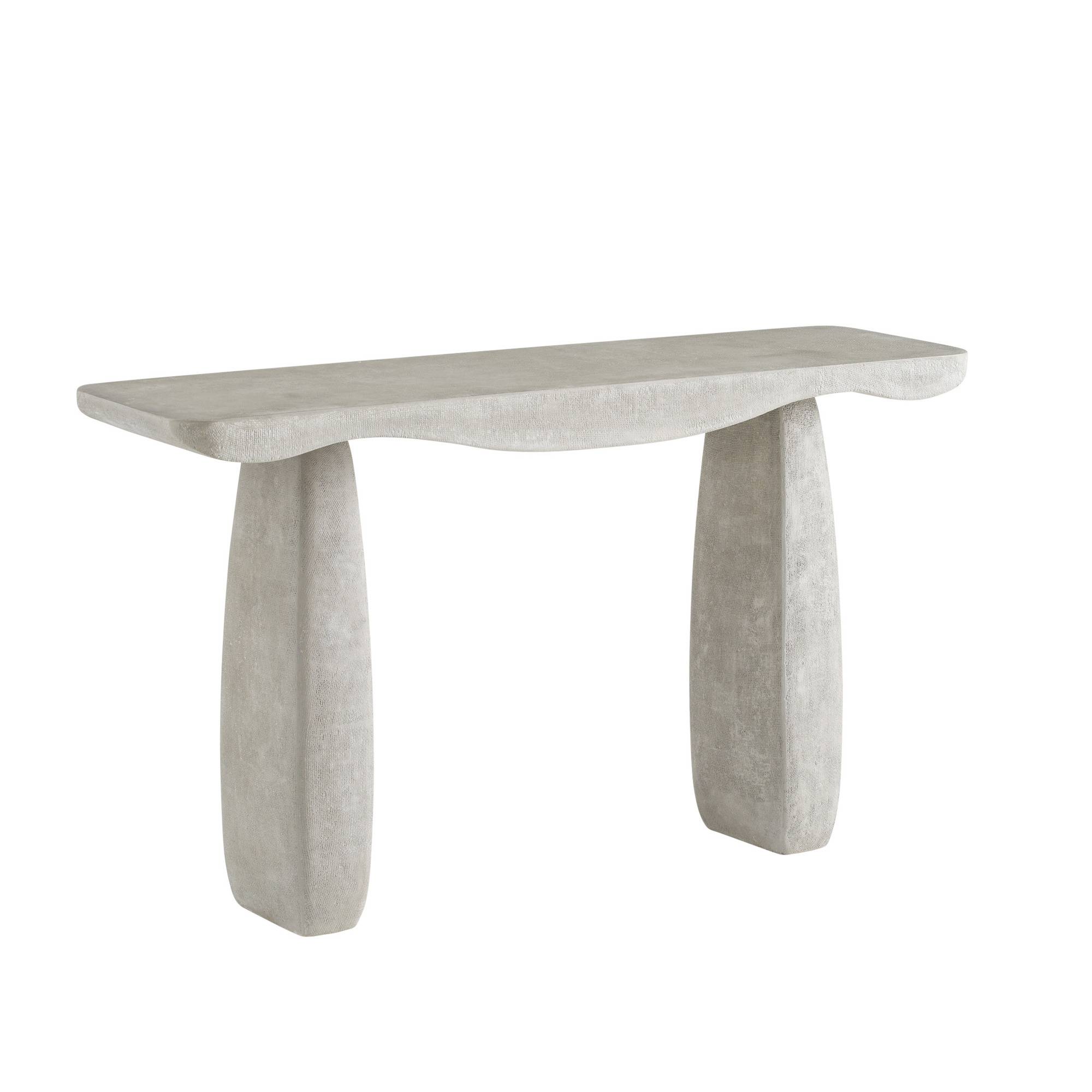 GAFLS01 - Melt Outdoor Console - Smoke, Concrete Composite