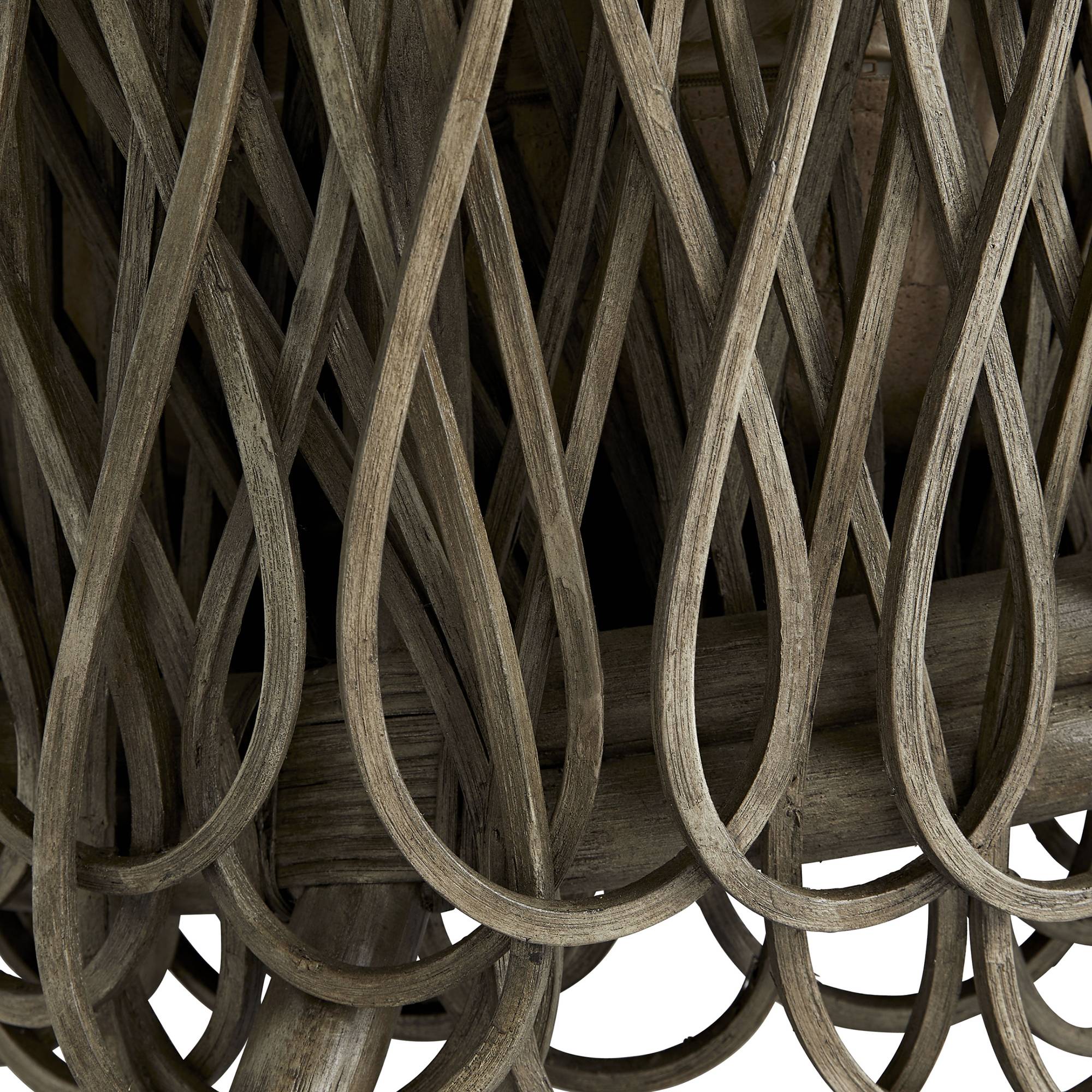 Gray Wash Rattan