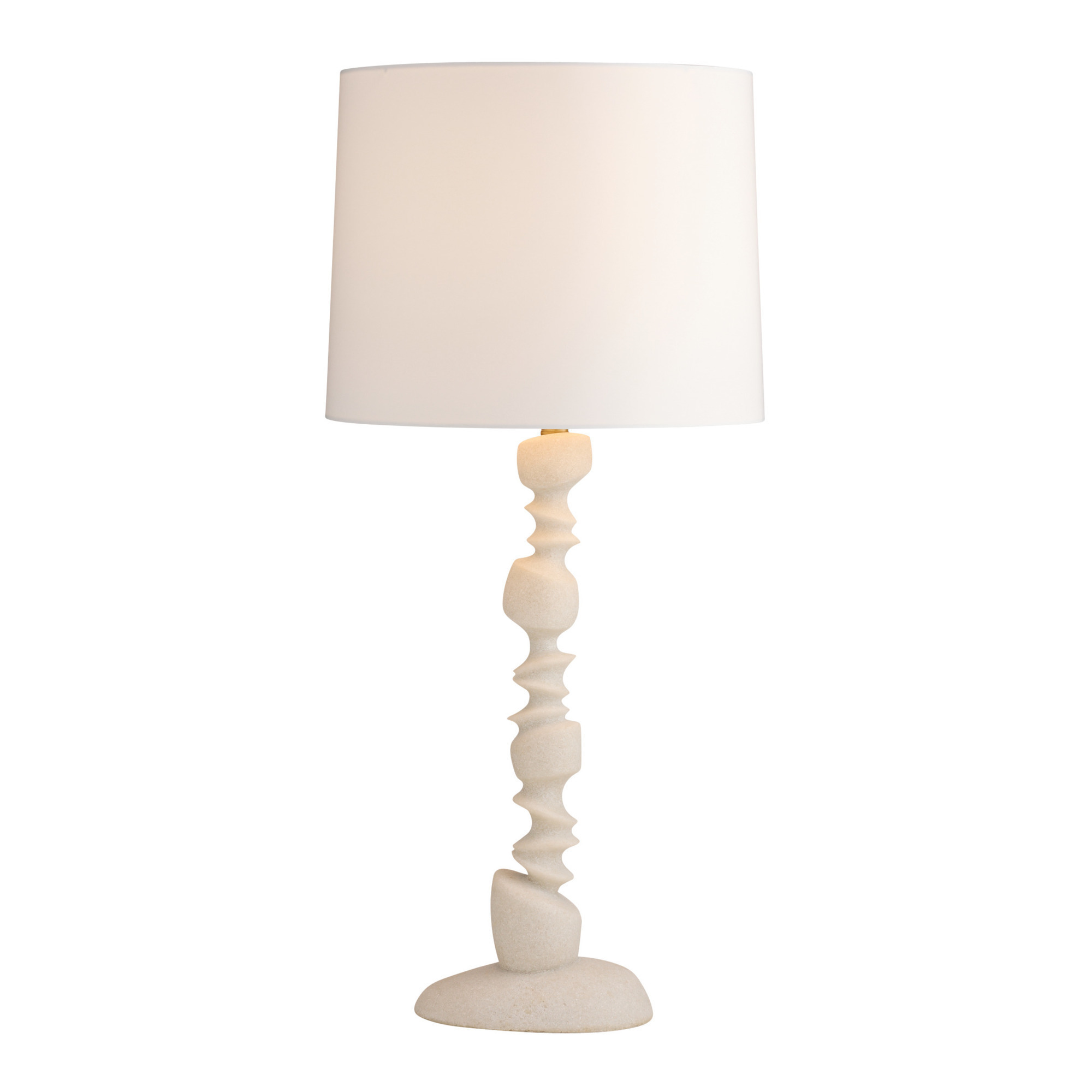 PTC67-711 - Kashmir Lamp - Ivory, Ricestone