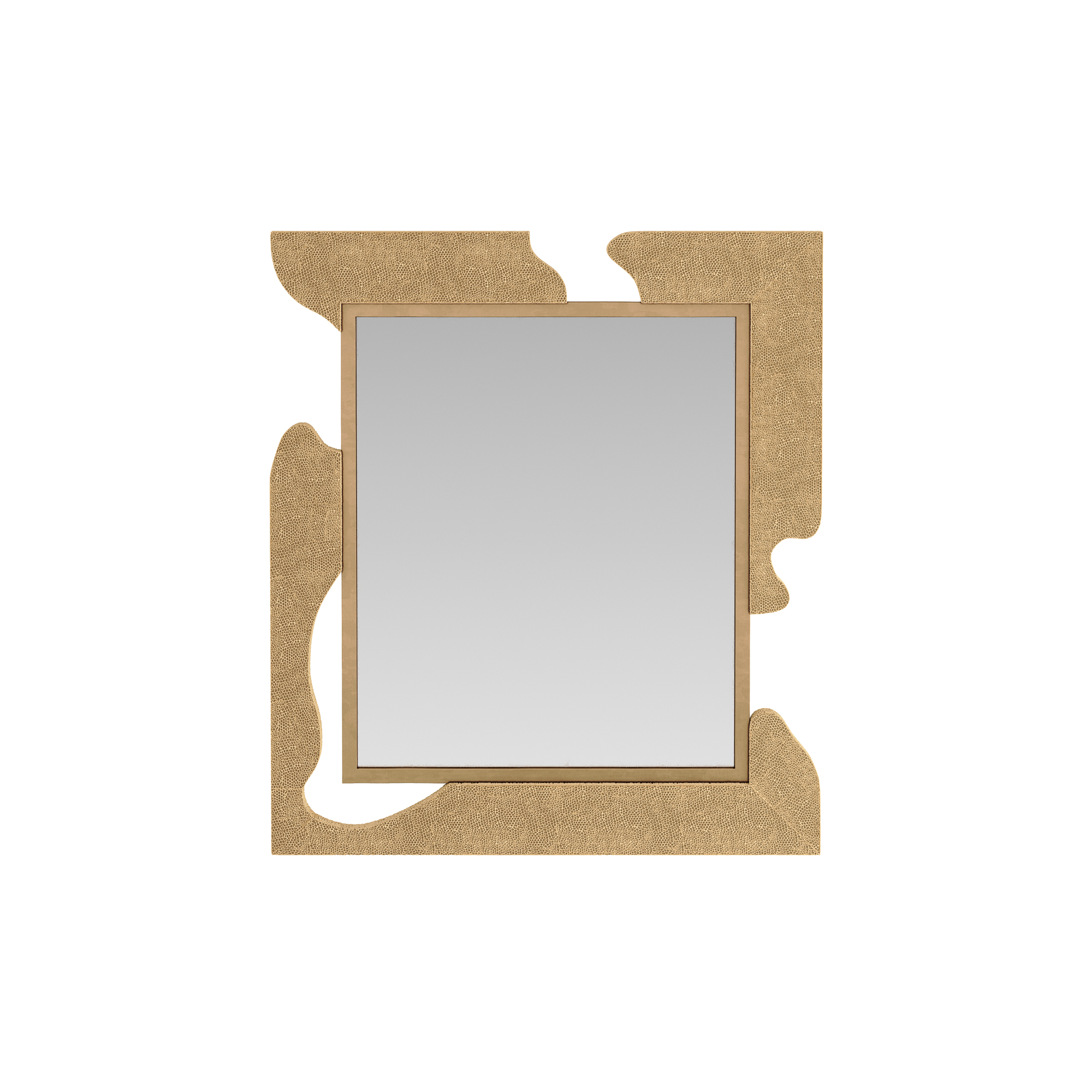 miry  WMI27 - Zayden Mirror - Antique Brass, Iron