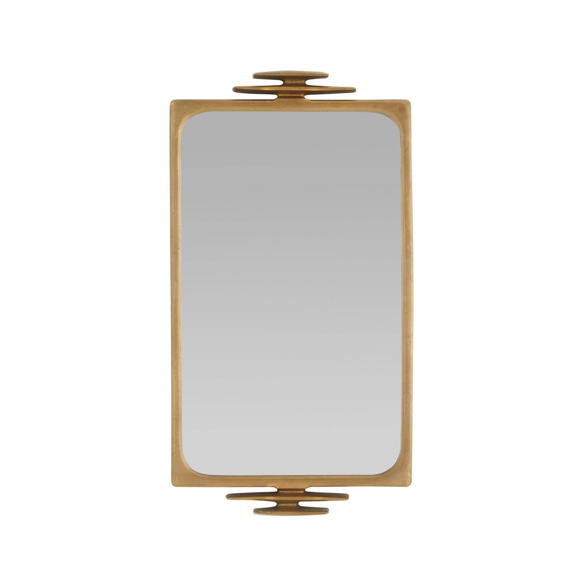 WMI67 - Hardaway Mirror - Antique Brass, Aluminum