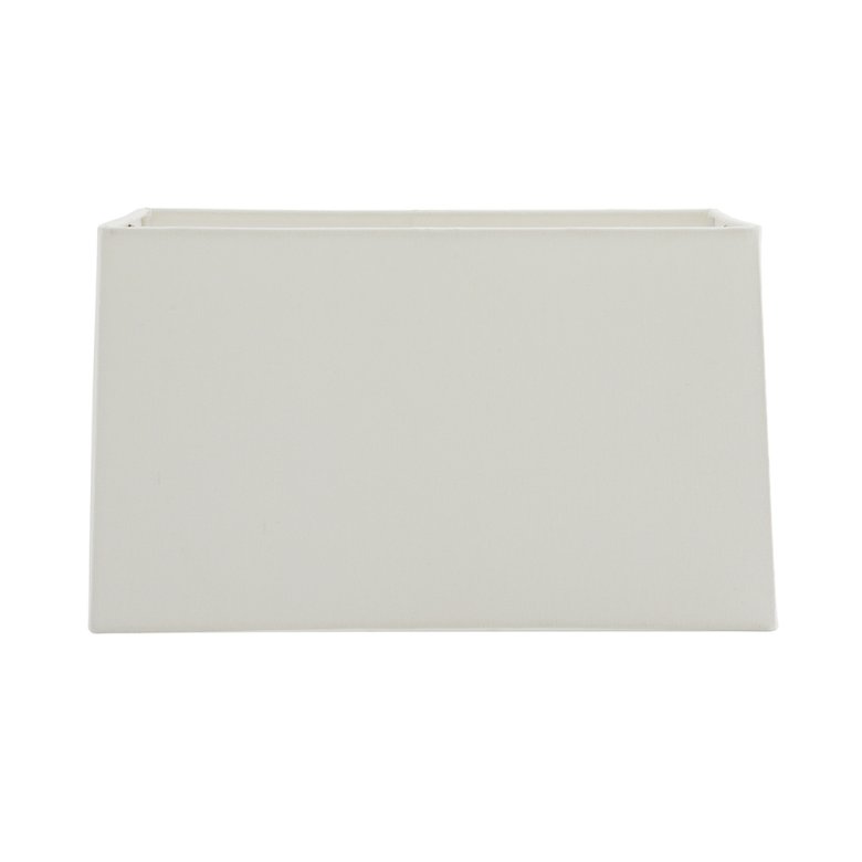 Off-White Linen Tapered Lamp Shade