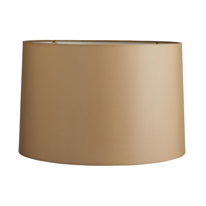 Large Olive Grey Microfiber Drum Lamp Shade