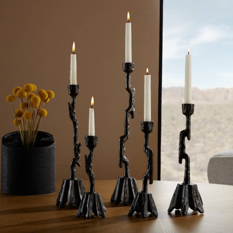 Brandt Candlesticks, Set of 5