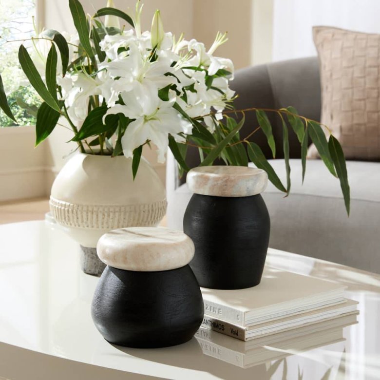 Noelle Containers, Set of 2