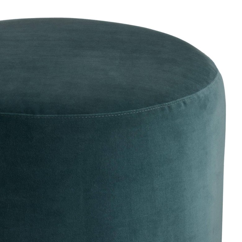 Avalon Swivel Ottoman Aegean Performance Velvet