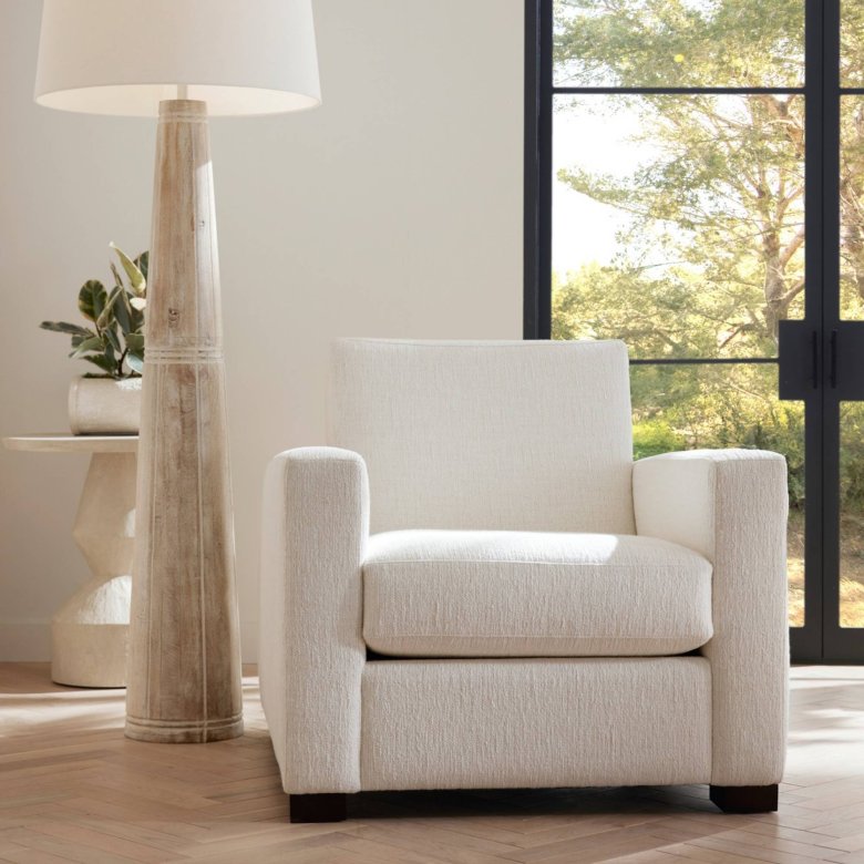 Dodson Chair Cloud Bouclé